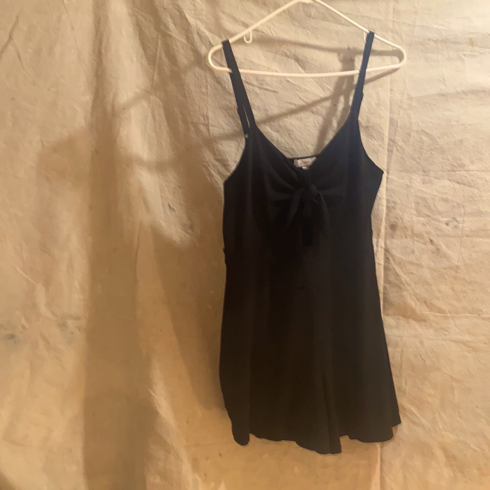 Black shorts romper by Candies. Comfortable & lotsa compliments